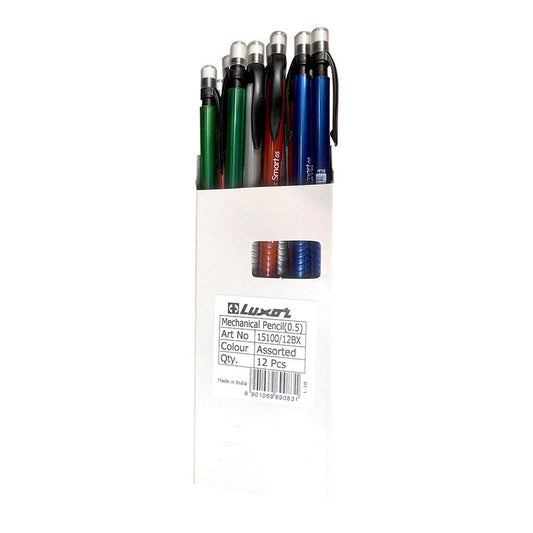 Luxor Mechanical Pencil 0.5mm Assorted Colour Barrels - City Books & Lotto