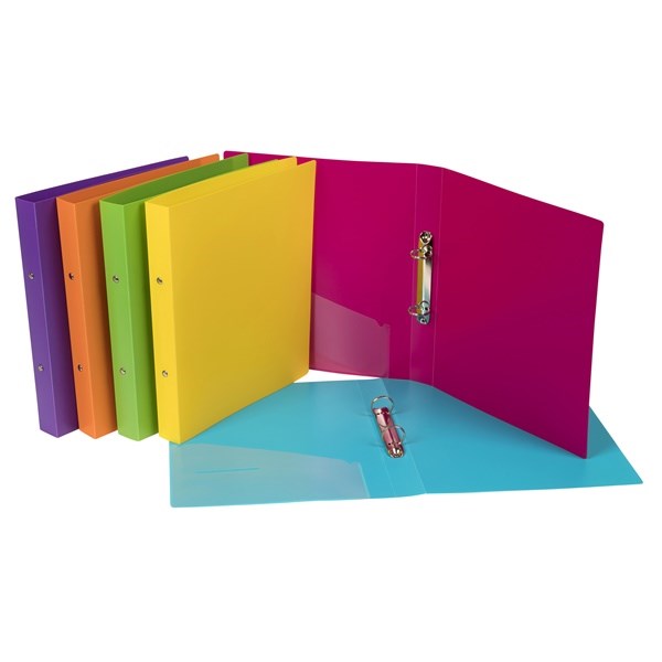 Marbig® A4 Ring Binder 2D 25mm Yellow