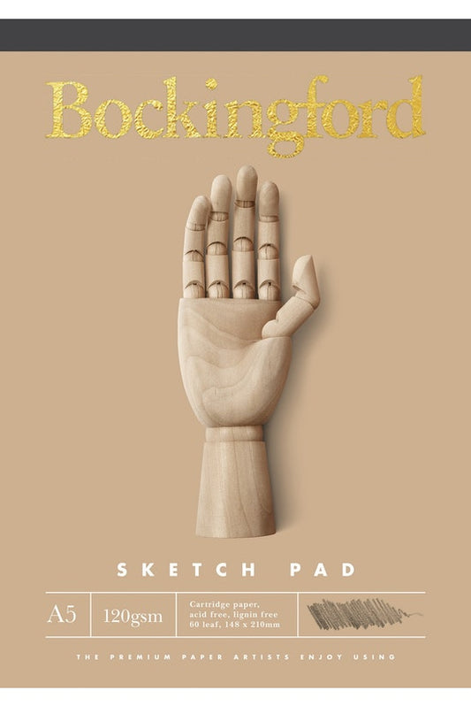 Bockingford Sketch Pad B 21 A5 120 Gsm 60 Leaf - City Books & Lotto