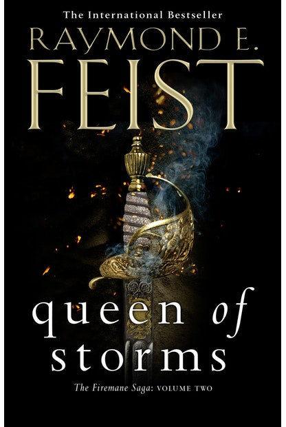 FIREMANE SAGA VOL II: QUEEN OF STORMS by Raymond E Feist - City Books & Lotto