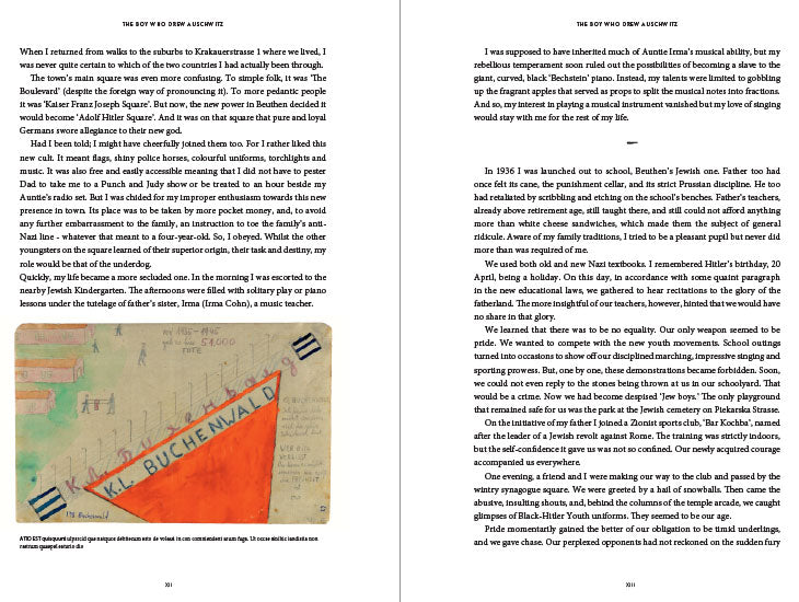 The Boy Who Drew Auschwitz by Thomas Geve - City Books & Lotto