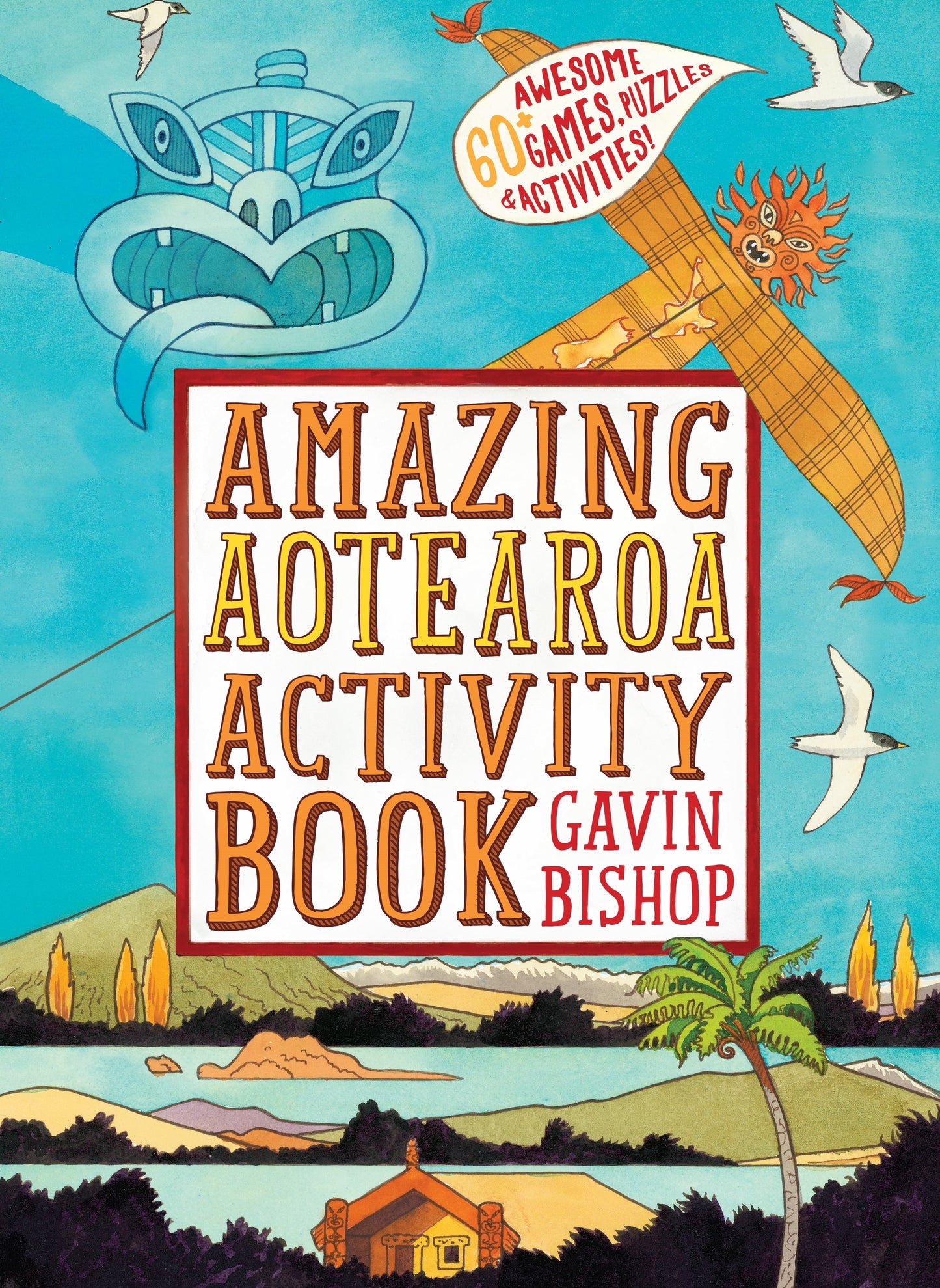 Amazing Aotearoa Activity Book by Gavin Bishop - City Books & Lotto