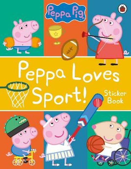 Peppa Pig: Peppa Loves Sport Sticker Book - City Books & Lotto