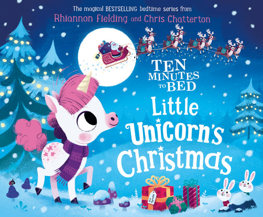 Ten Minutes to Bed: Little Unicorn's Christmas by Rhiannon Fielding Chris Chatterton - City Books & Lotto