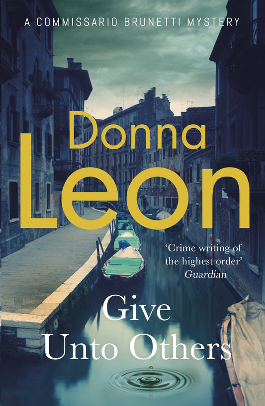 Give Unto Others Donna Leon - City Books & Lotto