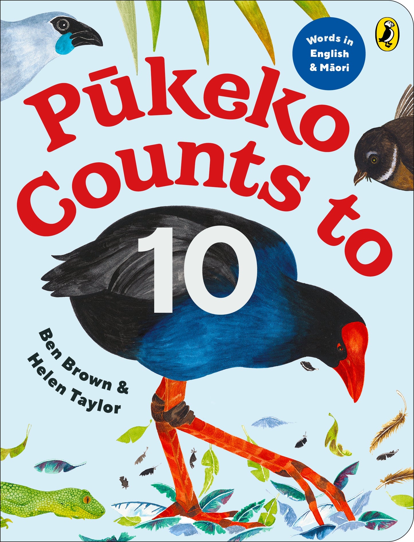 Pukeko Counts to 10 Ka Tatau a Pukeko ki te 10