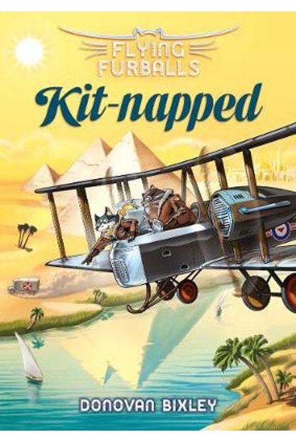 Flying Furballs #5 Kit Napped Donovan Bixley - City Books & Lotto
