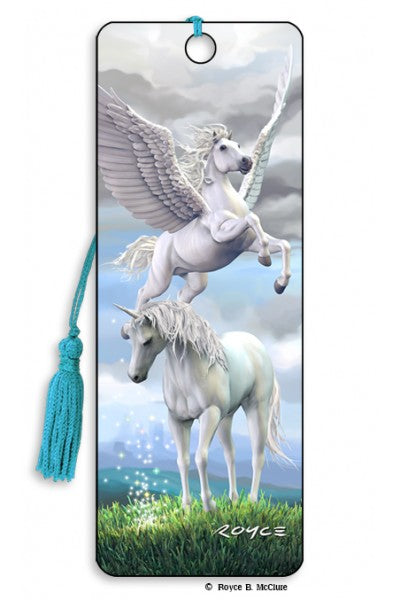 Bookmark Pegasus n Unicorn - City Books & Lotto