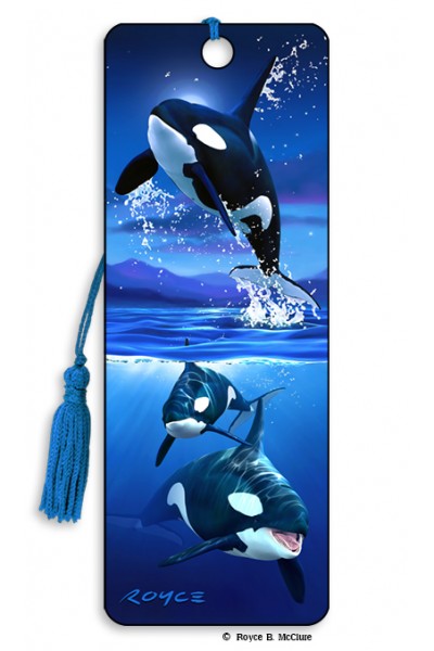 Bookmark Orcas - City Books & Lotto