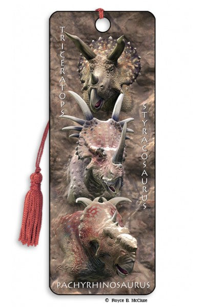 Bookmark Triceratops - City Books & Lotto