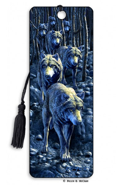 Bookmark Wolf Pack - City Books & Lotto