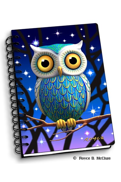 Notebook Artgame Night Owl - City Books & Lotto