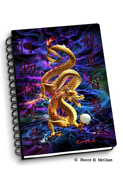 Notebook Artgame Golden Dragon - City Books & Lotto