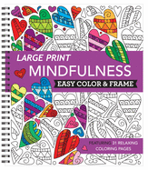 Large Print Easy Color & Frame - Mindfulness - City Books & Lotto