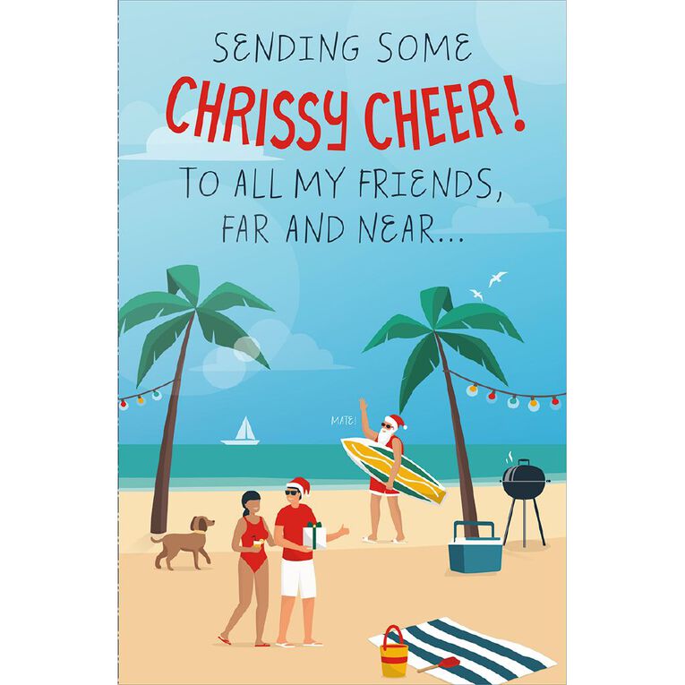 Xmas Cards $5.99 Single NZ Themed