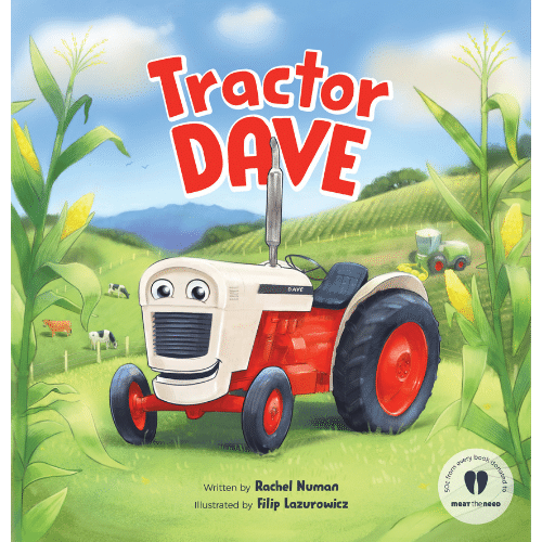 Tractor Dave by Rachel Numan Illustrated by Filip Lazurowicz - City Books & Lotto