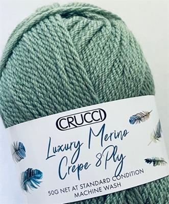 Crucci Luxury Crepe 8 Ply Pure Merino - City Books & Lotto