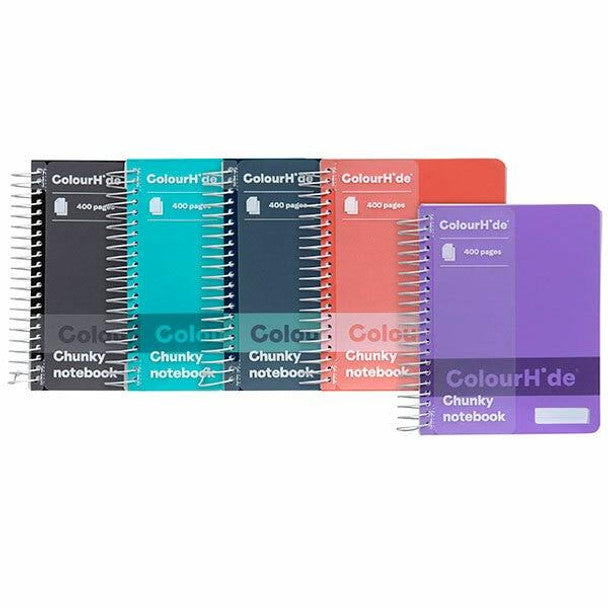 Colourhide® Chunky Notebook 400pg