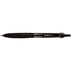 PEN ARTLINE IKONIC RETRACTABLE BALL POINT MEDIUM BLACK - City Books & Lotto