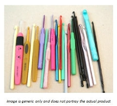 Metal Crochet Hooks (no handle) - City Books & Lotto
