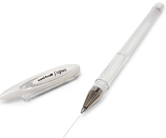 Pen Uni-Ball Signo White 0.7mm - City Books & Lotto