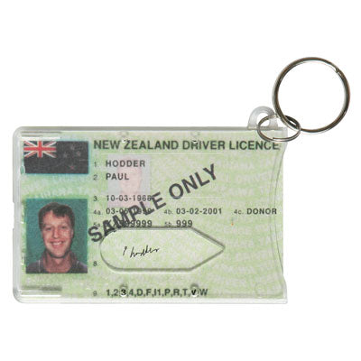 KEY RING DRIVER LICENSE HOLDER - City Books & Lotto