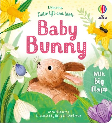 Usborne Little Lift and Look Baby Bunny